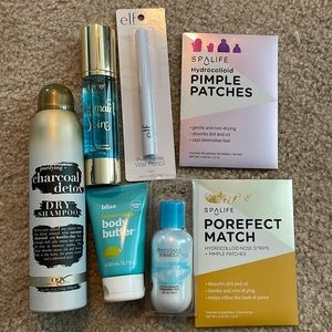 New and never used face, body and hair products